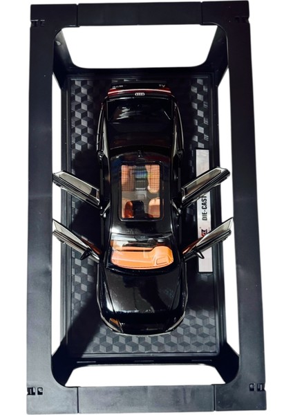1:24 Metal Model Koleksiyon Araba Audi A8 Siyah 21 cm CZ150B fiyatları