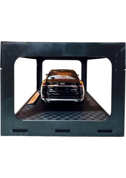 1:24 Metal Model Koleksiyon Araba Audi A8 Siyah 21 cm CZ150B fırsatları
