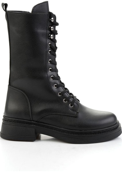 Siyah Kadın Bot & Bootie K02875070709
