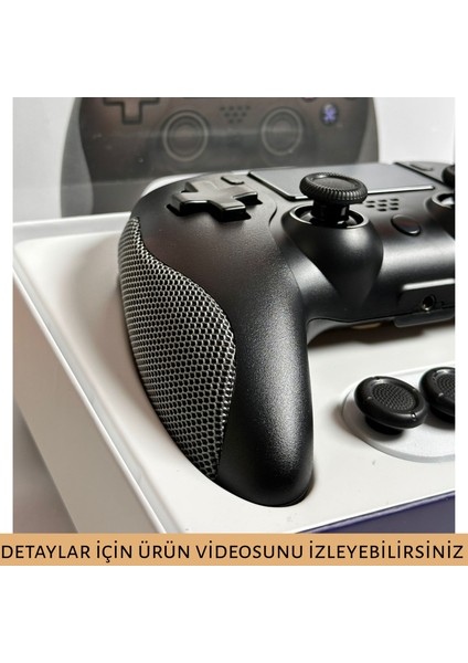 Tp4-0421 Siyah Profesyonel Bluetoothlu Oyun Kolu (Videolu Ürün) - Kablolu/Kablosuz Pc Kol - Ps4 Gamepad & Joystick modelleri