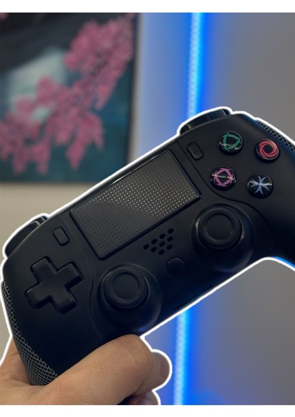 Tp4-0421 Siyah Profesyonel Bluetoothlu Oyun Kolu (Videolu Ürün) - Kablolu/Kablosuz Pc Kol - Ps4 Gamepad & Joystick