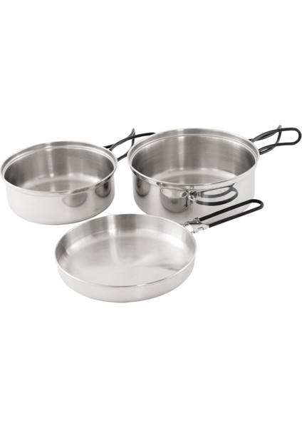 Tour Cook Set 3 Parça Paslanmaz Çelik Yemek Seti