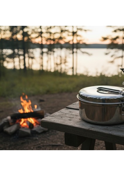 Tour Cook Set 3 Parça Paslanmaz Çelik Yemek Seti fırsatları