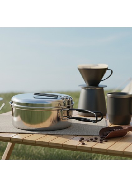 Tour Cook Set 3 Parça Paslanmaz Çelik Yemek Seti indirimleri