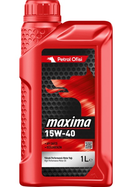Maxima 15W-40 1 Litre Motor Yağı