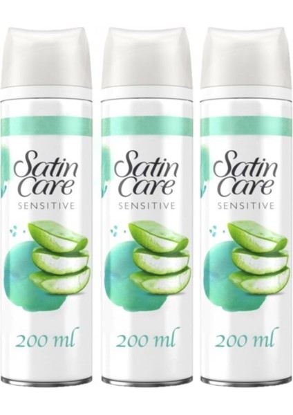 Hassas Tıraş Jeli 200ML X3 Adet, Yumuşak ve Konforlu Tıraş Deneyimi