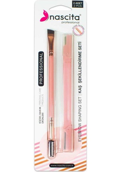 Kaş Bakım Seti Ustura ve Şekillendirme Fırçası ile Bakımlı Görünüm