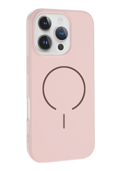 iPhone 11 Magsafe Özellikli Içi Kadife Yumuşak Aqua Silikon Kılıf Pınk fiyatları