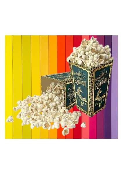 Mısır kutusu Hoş Geldin Ramazan 8li Paket Pop Corn Kutusu fırsatları