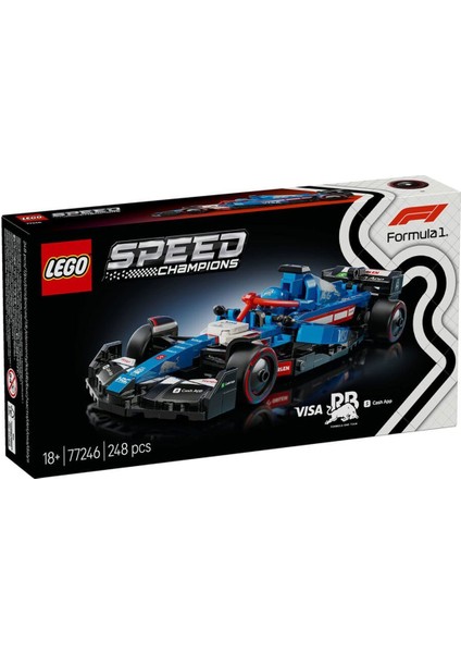 77246 LEGO Speed Champ. Visa Cash App Rb Vcarb 01 F1 248 Parça +18 Yaş