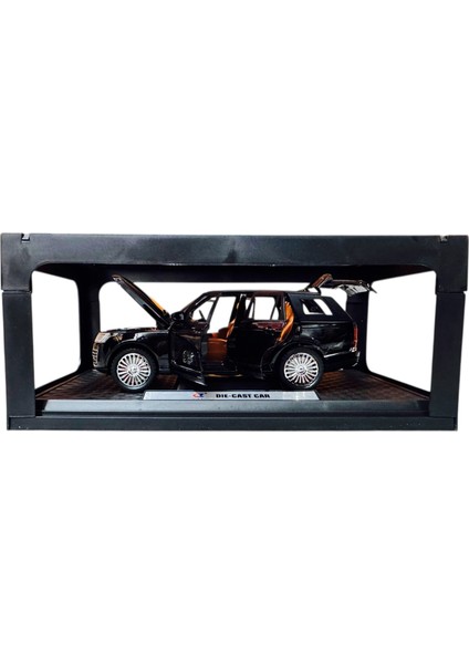 1:24 Metal Model Koleksiyon Araba Range Rover Evoque Siyah 21 cm CZ138B