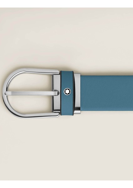 At Nalı Tokalı Dumanlı Mavi Deri Kemer 199646 fiyatları