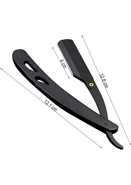 Ergonomik Siyah Profesyonel Berber Usturası Saç ve Sakal Kesim Aracı indirimleri