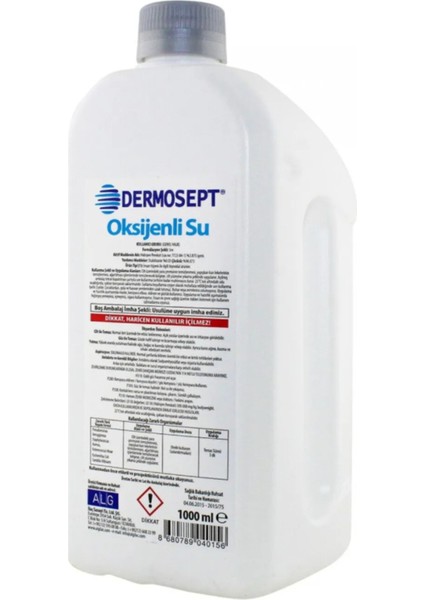 Oksijenli Su 1l - Temizlik ve Hijyen Için Güçlü Çözüm