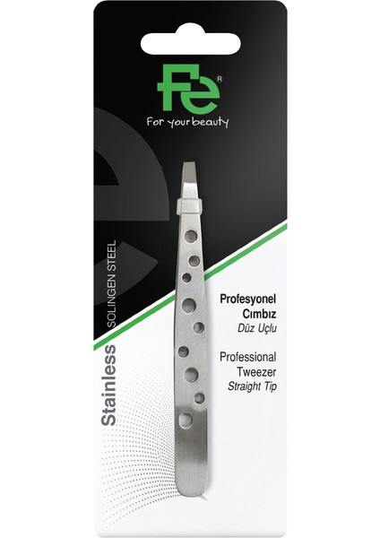 Profesyonel Düz Uçlu Cımbız, Hassas ve Dayanıklı, Güçlü Tutma Özelliği modelleri