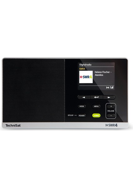 Dıgıtradıo 215 Swr4 Dab+ & Fm Radyo | Renkli Ekran, Alarm, Bluetooth, Siyah