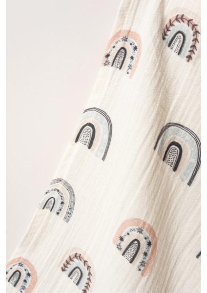 Unisex Bebek %100 Organik Pamuklu Sky Baskılı Çok Amaçlı Müslin Örtü & Battaniye 2li Set 70X80 cm modelleri