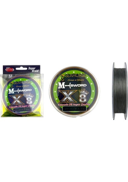 M-Sword X8 0,14 mm 300 mt Gri fiyatları