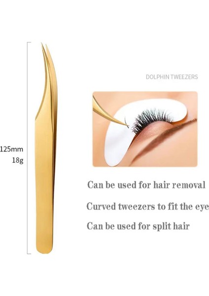 Profesyonel Ipek Kirpik Cımbız Seti, 3 Model, Güvenilir ve Kaliteli Kullanım Için fiyatları