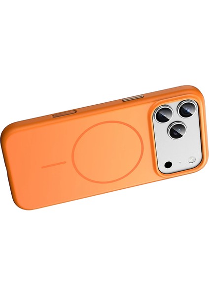 Apple iPhone 17 Pro Uyumlu Kılıf Pastel Renk Ince Magsafe Halkalı Kapak indirimleri