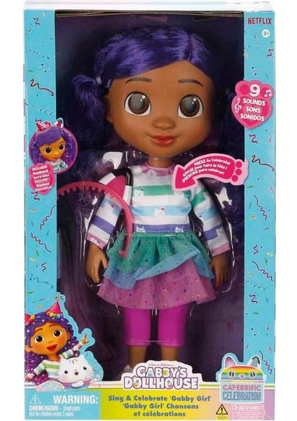 Gabby’s Dollhouse Sesli Şarkı Söyleyebilen Gabby 30 cm 6070859 indirimleri