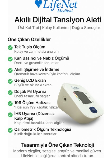 BP310A Otomatik Dijital Kol Tipi Tansiyon Aleti – Yüksek Hassasiyetli, Tip-C Şarjlı, 2 Yıl Garantili fiyatları