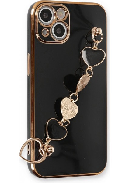 iPhone 13 Kılıf Esila Silikon - Siyah