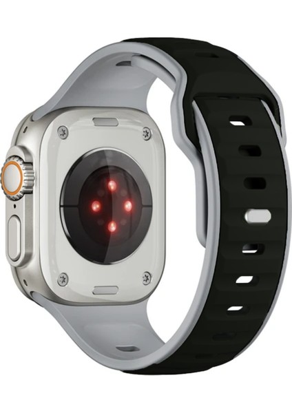 Apple Watch Seri 42/44 mm Uyumlu Silikon Kordon fiyatları