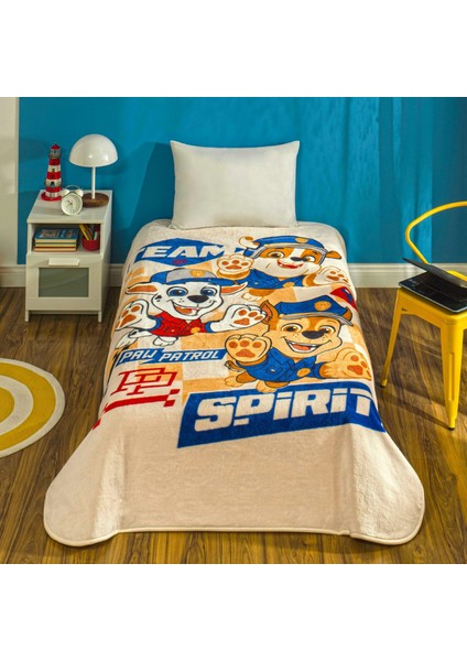 Lisanslı Paw Patrol Joy Tek Kişilik Battaniye