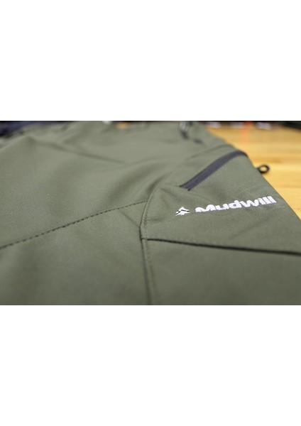 Windblock Softshell (Polarsız) Outdoor Pantolon-Haki