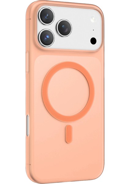 Apple iPhone 17 Pro Max Uyumlu Kılıf 0.8mm Ultra Ince Yumuşak Silikon Magsafe Kapak