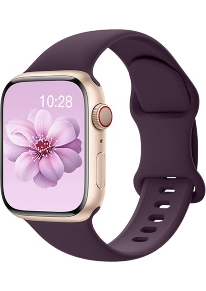 Apple Watch Seri 40/38 mm Uyumlu Silikon Kordon