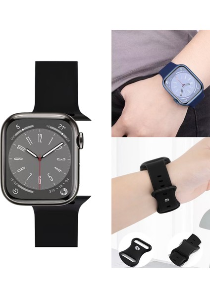 Apple Watch Seri 40/38 mm Uyumlu Silikon Kordon fiyatları