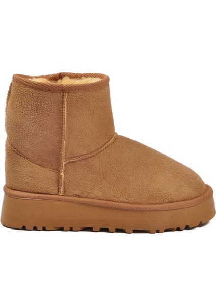 Vizon Süet Süet Kadın Düz Bot fiyatları