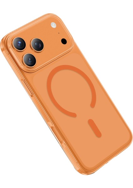 iPhone 17 Pro Kılıf Saf X-Crystal Slim Premium Magsafe Kablosuz Şarj Destekli Şeffaf modelleri