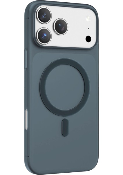 Apple iPhone 17 Pro Uyumlu Kılıf 0.8mm Ultra Ince Yumuşak Silikon Magsafe Kapak