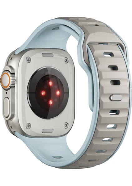 Apple Watch Seri 42/44 mm Uyumlu Silikon Kordon fiyatları