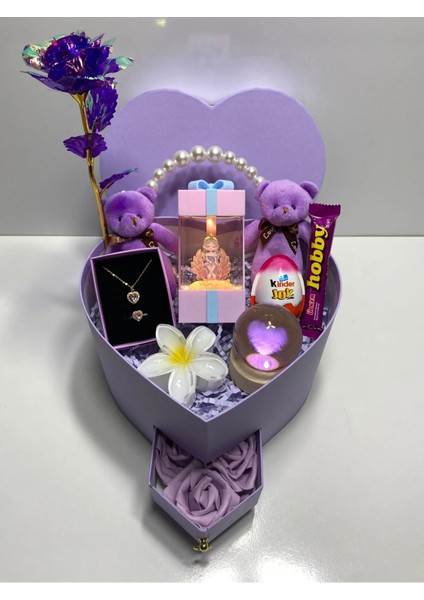 Sevgiliye Özel Hediye Kutusu - Doğum Günü Hediyesi - Kız Arkadaşa Hediye - Hediye Kutusu