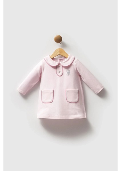 U.s. Polo Assn Elbise USB2740 Pembe