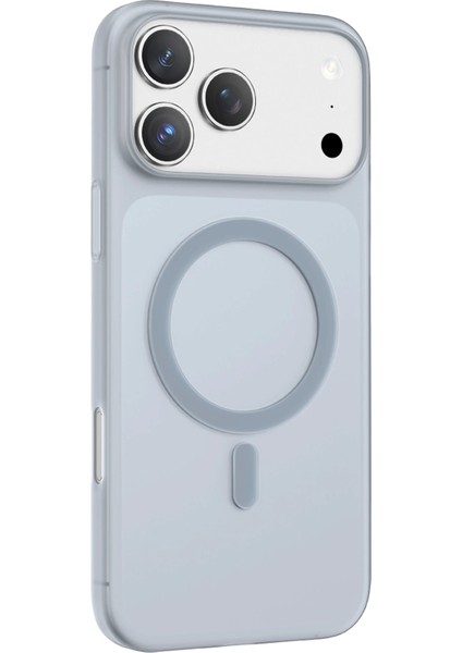 Apple iPhone 17 Pro Max Uyumlu Kılıf 0.8mm Ultra Ince Yumuşak Silikon Magsafe Kapak