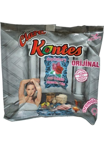 Gül Kokulu Hamam Otu Tozu, 175 Gr, 10 Adet, Doğal ve Ferahlatıcı Ürün