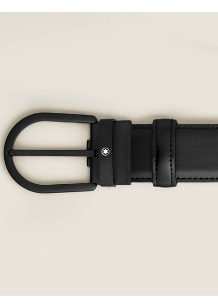 At Nalı Tokalı Siyah Deri Kemer 199650 fiyatları