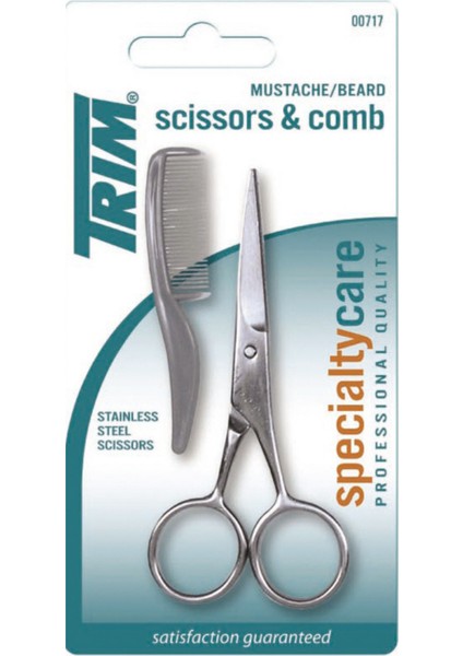 Ince ve Dayanıklı Erkek Bıyık Makası, Şık Tasarım, Kolay Kullanım