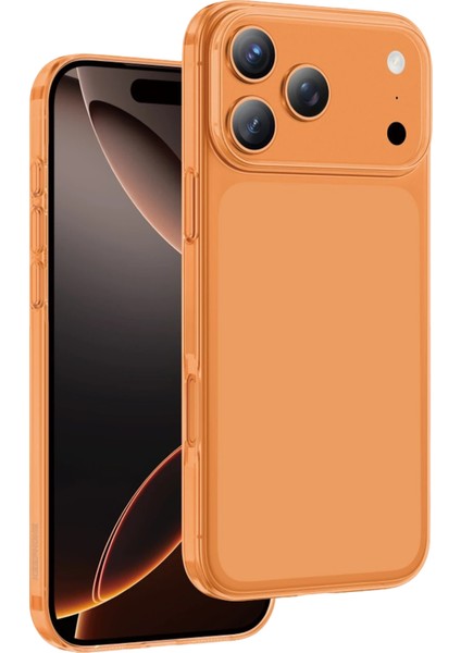 Apple iPhone 17 Pro Uyumlu Soft Arkası Mat Slim Kaymaz Çizilmez Kılıf