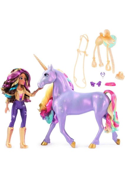 Sesli ve Işıklı Unicorn Academy Sophia ve Wildstar Figür Seti
