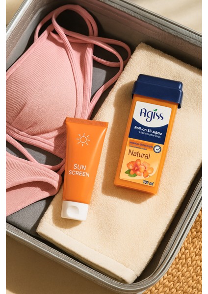 Roll-On Ağda Isıtıcı Set, 2 mt Bez, Normal Ciltler Için Ağda Makinesi indirimleri