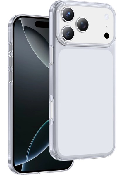 Apple iPhone 17 Pro Max Uyumlu Soft Arkası Mat Slim Kaymaz Çizilmez Kılıf