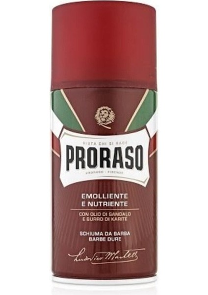 Sandal Ağacı Özlü Tıraş Köpüğü 300ML, Ferah ve Ferahlatıcı Kokusuyle Gününüzü Canlandırır