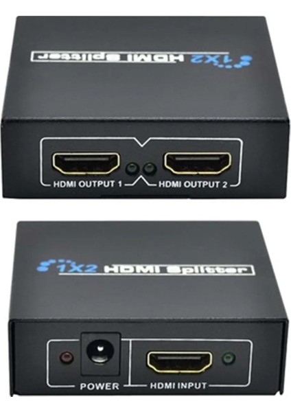 HDMI 1 Giriş 2 Çıkış Çoklayıcı 1080P Splitter Ver 1.4 Gabble GAB-HS02
