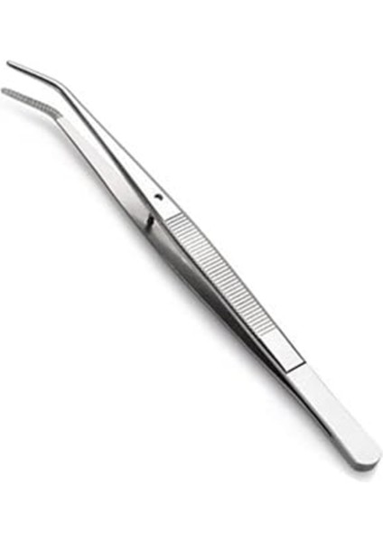 Paslanmaz Çelik Tırtıklı ve Pimli Cımbız, Dayanıklı ve Hassas Kullanım Için Uygun